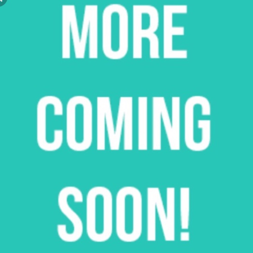 New and nearly new designer items coming soon!